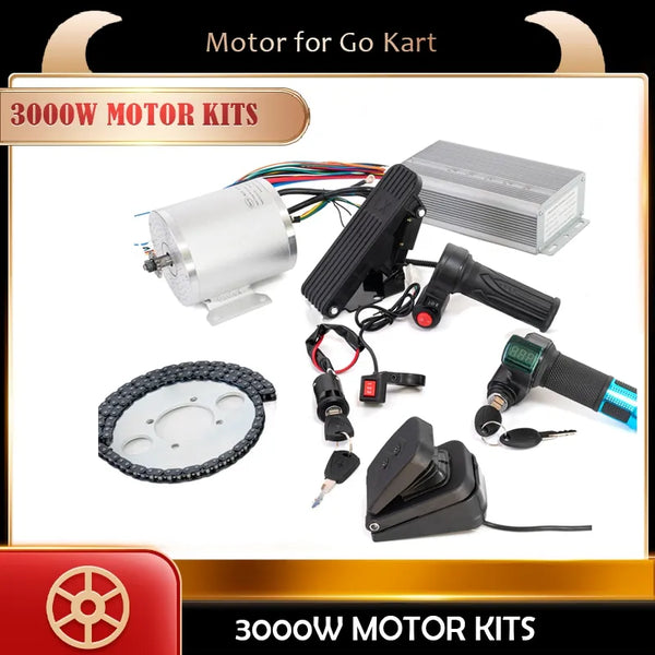 Ebike Conversion Kit 3000w Electric Scooter Motor 48V/72V BLDC Brushless Motor ebike kit 3000w Controller Throttle