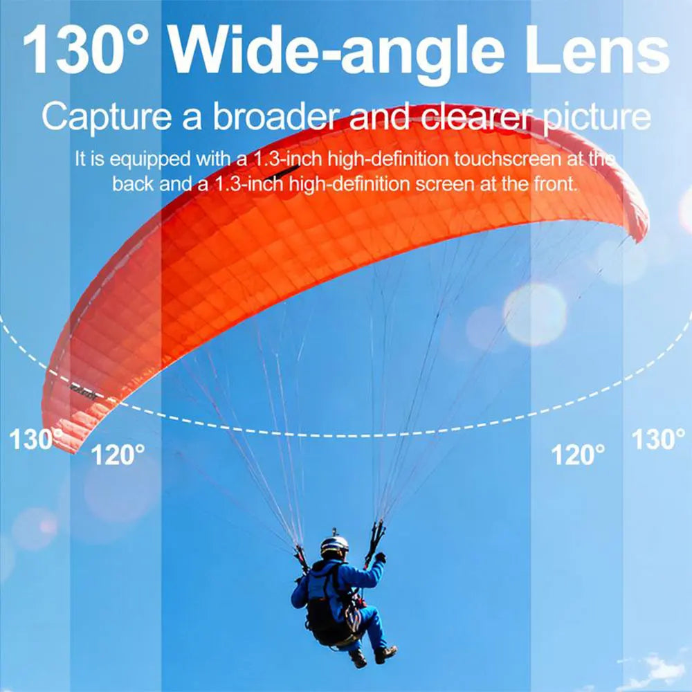 K50S Mini 5K Action Camera with Magnetic Mount