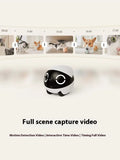 Rolamini Intelligent Robot Kids Pet Companionship Mobile Camera Remote Control 5000mah Long Battery Life Potable For Kids Pet