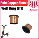 Original Kaabo Wolf King GTR 1615F Pole Copper Sleeve For Wolf Warriors 11 inch Swivel Head Copper Sleeve Scooter Accessories