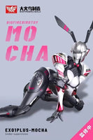 BIGFIREBIRD BUILD MOCHA MOOKA EX-01 PLUS  Transformation ARCEE Alloy Sports Car Turned Into Robot