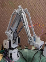 3D Printing High Precision 4-axis Stepping Robot Arm For Arduino UNO Robot DIY Kit Compatible CNC Driver Stepper Claw Clamp Kit