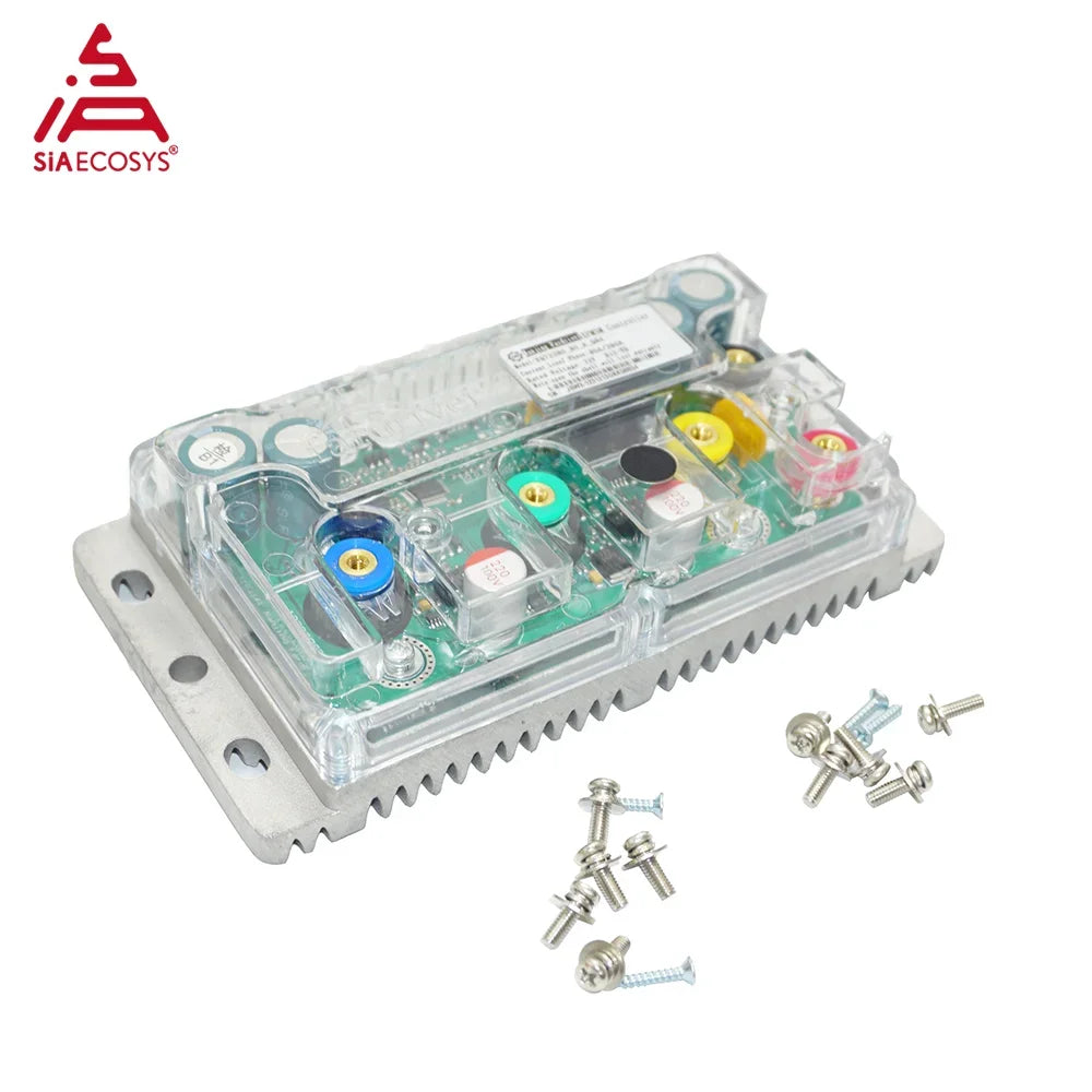 Nanjing Yuanqu 80A/260A Fardriver Controller ND72260-X80  QS MOTOR Controller Transparent Casing for Ebike Electric Motorcycle