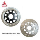 SIA CBS Combination Braking System with 220mm CB 58mm PCD 3*80mm Rear Disc Brake Plates suitable for 100-120kph E-motorcycle