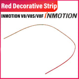 INMOTION V8 V8F V8S Red Decorative Strip Red Tirm Electric Unicycle Red V8F V8S Red Tirm Strip Barrow Accessories Parts