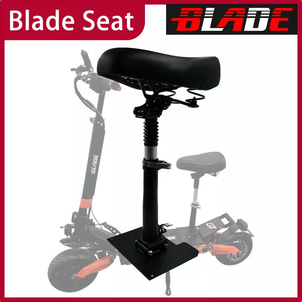 Blade GT Saddle Seat Blade 11inch Electric Scooter Seat Kit Official Accessory Parts Height Adjustable Chair