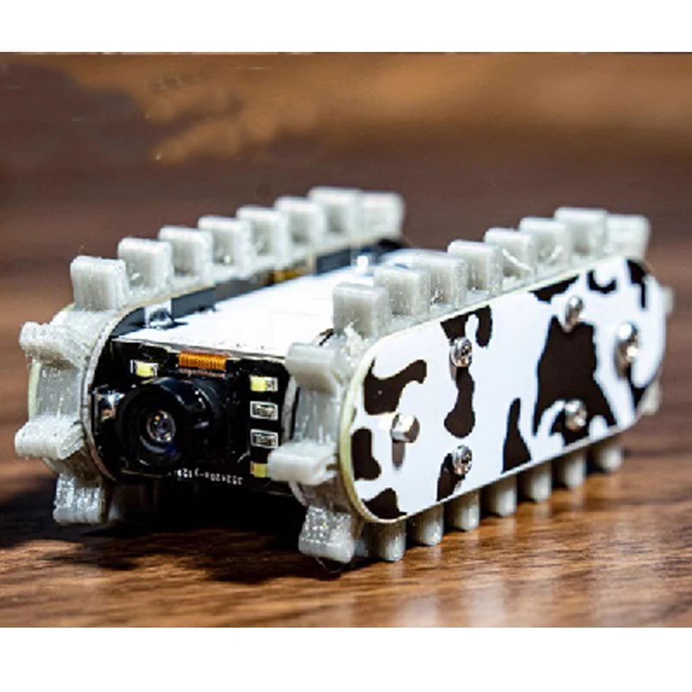 Mini APP Control Robot Car Pipeline Detection with Camera WiFi Fpv Image Transmission Mobile Phone Control Video Car Esp32