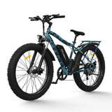 AOSTIRMOTOR S07-F Ebike 750W Motor Electric Bike 48V 13Ah Battery Ebike 26In Fat Tire Electric Mountain Bike With Rear Shelf