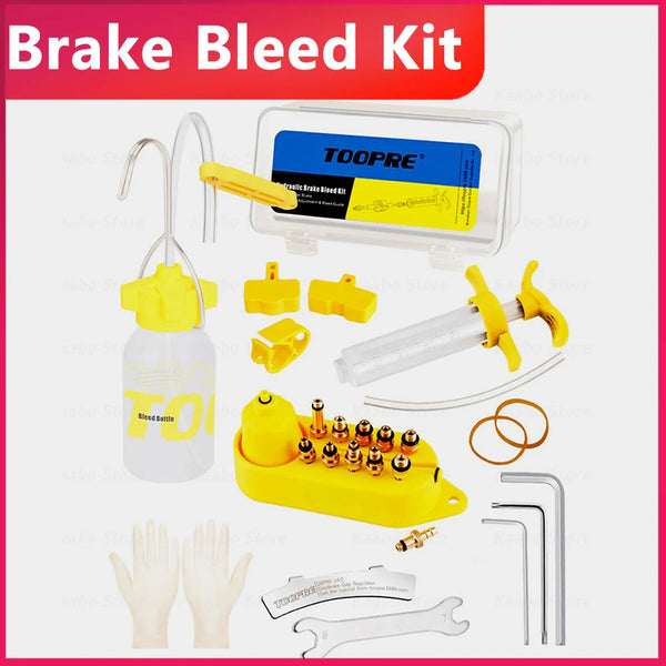 Universal Hydraulic Brake Bleed Kit for Bicycle Electric Scooter NUTT ZOOM Inject Oil Tool Brake Fluid Injecter Kaabo Mantis Wol