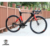 JAVA SUPREMA Road Bike Carbon Fiber Bicycle 22 Speed Adult Male Female Cycling Racing Bicycle Broken Wind Frame Wheel Set High