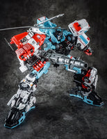 In stock Transforming Toy 5 in 1 Defensor Model YM-17 YM17 Vulcan Hotspot KO Action Figure Robot Model Collection