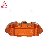 Adelin ADL-14 Hydraulic Brake Calipers Universal 4 Pistons CNC Aluminum Alloy for Motorcycle Brake Calipers