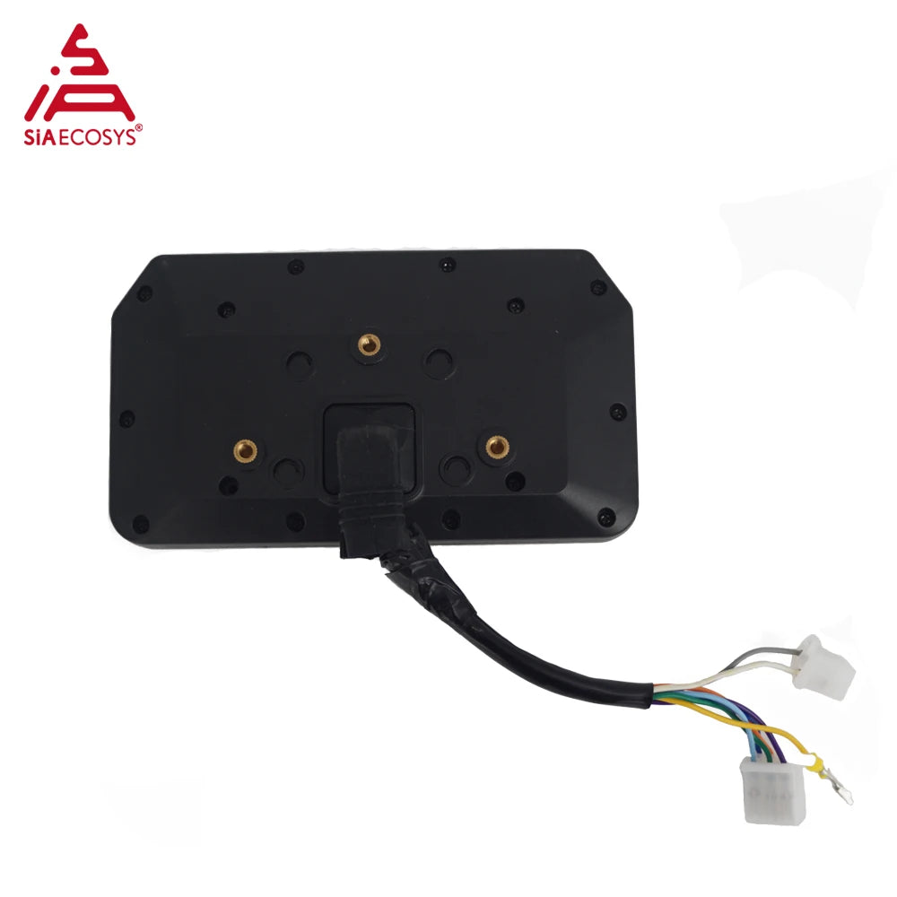 SIAECOSYS Adjustable TFT T15 with CAN-BUS Communication Speedometer for Electric Scooter Optional Instrument LCD Display