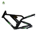 YQEBIKES Full Suspension Beach Bicycle Frame 20Inch Electric Big Tire City Bike Frame Ebike MTB Frameset