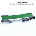 100*500mm Metel Adjustable Speed Motor Electric Conveyor Belt with Forward Assembly Line Experiment Friction for Robotic Arm Kit