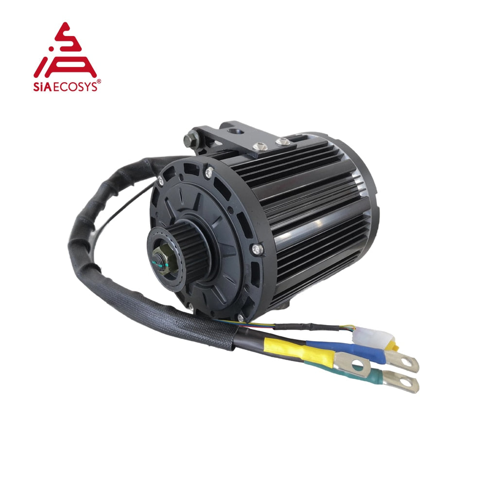 QS 90H 138 4000W 90H 7500W Air Cooled Mid Drive Motor Max Continous 72V 100KPH Offroad Dirtbike