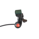 Thumb Throttle Electric Scooter E-bike Voltage Display Switch Handle Finger Scooter With Power LED Display