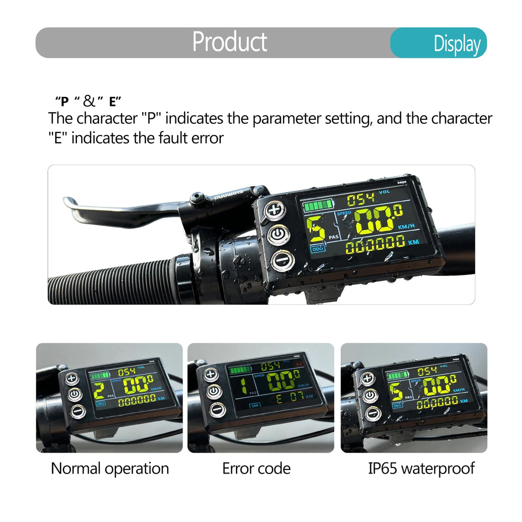 36V/48V 500W Electric Bike Conversion Kit - Front & Rear Geared Hub Motor Wheel
