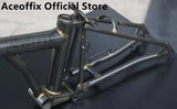 16inch Folding Bicycle Frame/Chromolybdenum Steel Brazed Frame/Triple Folding Bicycle Accessories