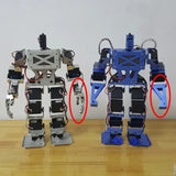 5 Finger Humanoid Biped 3 Dof Robot Hand-Five Fingers Finished Bionic Palm For Arduino Robot Left/Right Hand Programming DIY Kit
