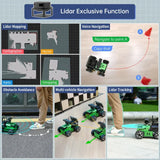 Hiwonder ROS Education Robot Car with Ackerman Chassis Voice Recognition Modeling SLAM Mapping Navigation Autonomous Driving