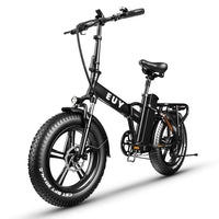 ZHENGBU EUY F6 20 Inch Fat Tire Folding Ebike 48V 18Ah Removable Lithium Battery 750W Motor 30MPH Electric Bicycle