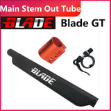 Orange Blade GT Main Stem Out Tube Suit For Blade GT+ Blade GT Plus Front Pole Reinforcement Lock Original E-scooter Parts