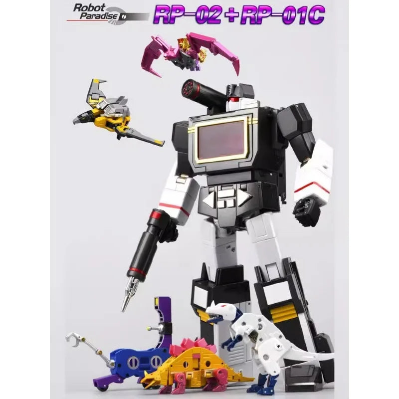 FansToys Robot Parade FT RP-02 Acoustic Blaster RP-01C Magnetic Tape Black Recorder Bird Sword Dragon Bat Spirit Deformation Toy