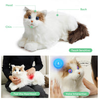 AI Smart Kids Robot metaCat Voice Control Electronic Pets Simulated ai Robots Accompany Children Birthday Gift English Version