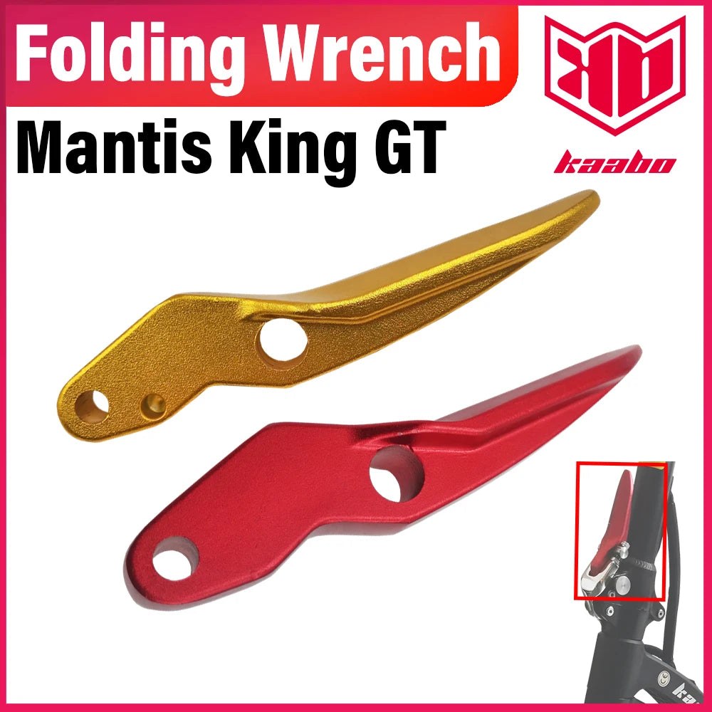 KAABO Mantis King GT Folding Wrench Kit MKGT Folding Protection Pin Red And Gold Quick Folding Pair Screw Mantis Folding Hook