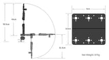 Robotic Arm Kit 6 DOF Programming Robot Arm DIY Kit for Arduino for Raspberry Pi Robot UNO/ESP32 Open Source Code and Tutorial