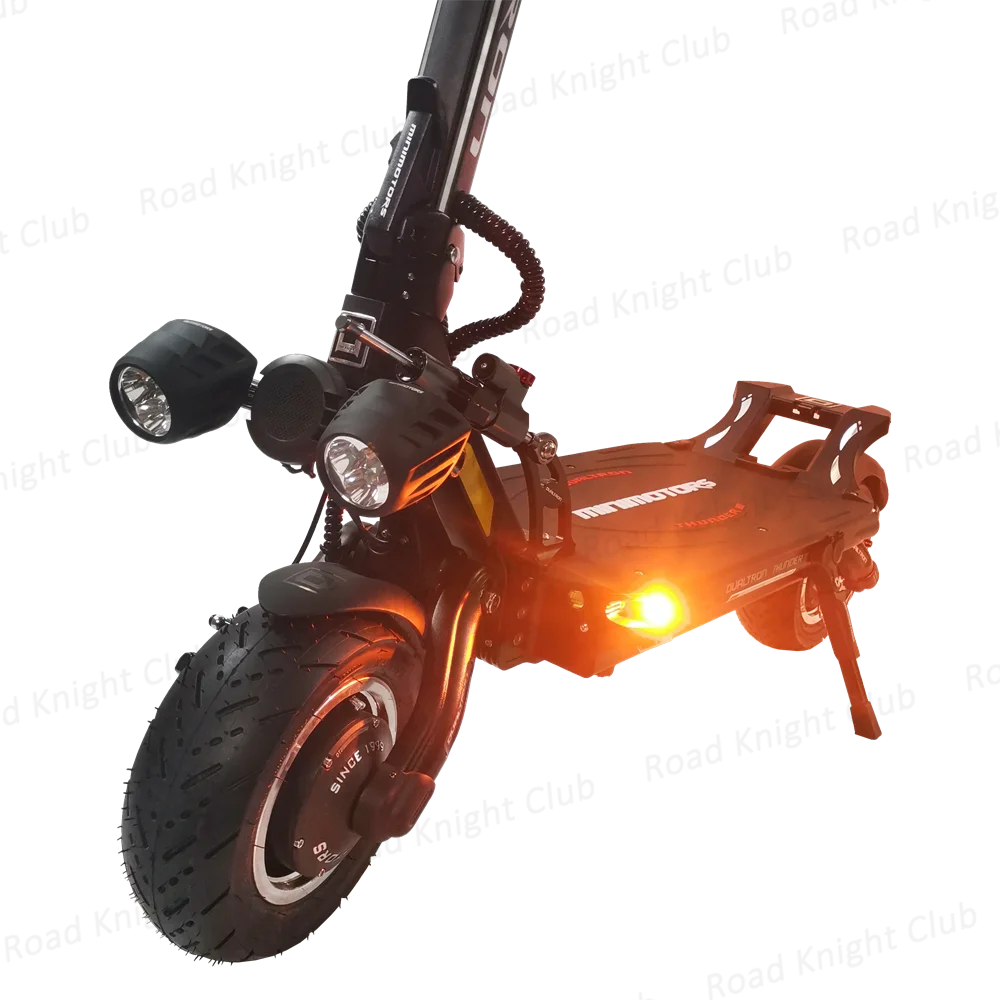 DUALTRON THUNDER 3 Electric Scooter 72V 40AH Skateboard Dual Motor 11inch NUTT Minimotors Latest Upgrade EY4 Display