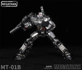 New Transformation Toys Robot Megatank MT01B Monocrat Megat-tron Tank Transform Robot MT-01B Dark Ver. Action Figure in stock