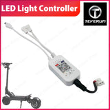 TEVERUN Fighter LED Light Controller Suit For Supreme LED Lamp Controller Fighter 11+ White Box Electric Scooter Original Parts