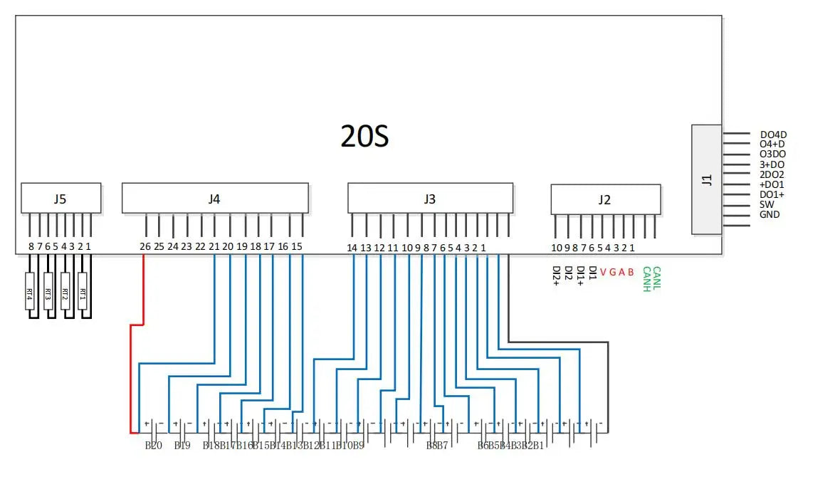 ANT Smart BMS 300A 10S to 24S 120A continous 150A max Bluetooth APP Lithium Battery Protection Board with CAN BUS