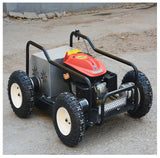 New Four Wheel Electric Robotic Turn Lawn Mower for Grasscutting Tractor Lawn Remote Control  Lawn Mower Machines