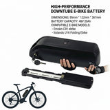 Emoko C91 Hailong 21700 Cell e-bike battery pack 48V 20Ah for Itstands U16 Folding Ebike with 30A BMS 3A Charger