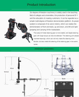 Robotic Arm Kit 6 DOF Programming Robot Arm DIY Kit for Arduino for Raspberry Pi Robot UNO/ESP32 Open Source Code and Tutorial
