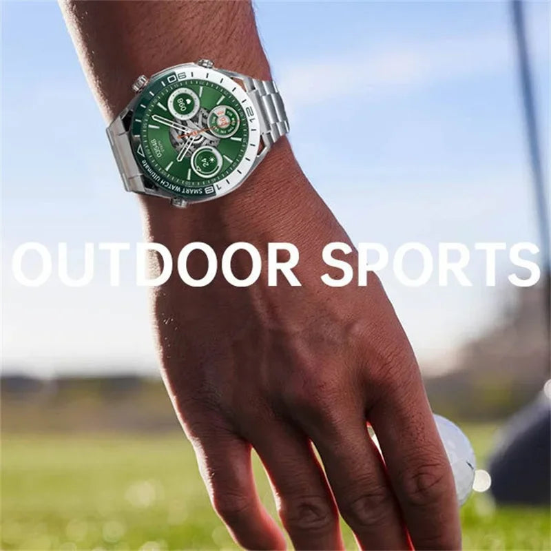 Gaines SK41 Smart Watch Ultimate Bluetooth Calling Health Monitoring AI Voice Men Wristwatch Fitness Tracker Sports Smartwatch