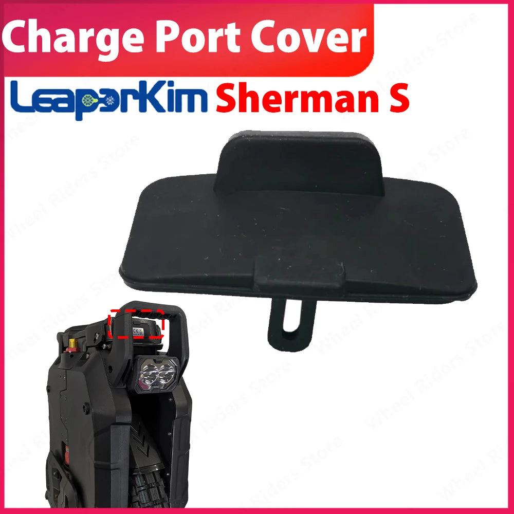 Leaperkim Veteran Sherman-S Electric Unicycle Charge Port Cover ShermanS EUC Original Parts Monocycle Accessories