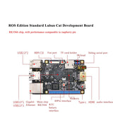 2023 Cheapest ROS Robot LubanCat Rk3566 with Mecanum Wheel Car Lidar Map Building Navigation Compatible With Raspberry Pi