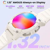 KOSPET TANK S2 GPS Smart Watch Women Compass Barometer Altimeter Bluetooth Call AI Assistant AMOLED IP69K Waterproof Smartwatch