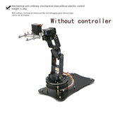 6 DOF Robot Arm with Rotatio Base Metal Alloy Manipulator Claw Kit For Arduino Robot DIY Kit UNO/ESP32/STM32 Programmable Robot