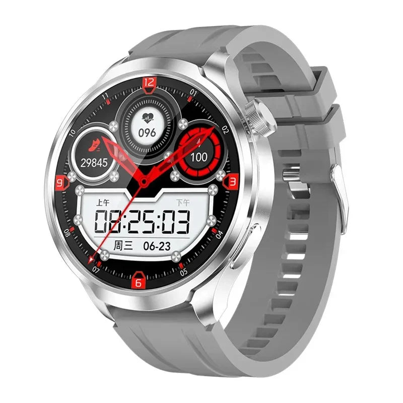 Gaines DK69 Smart Watch 1.85inch Large Screen Bluetooth Calling Health Monitoring AI Voice Compass Men Women Outdoor Sports Smart