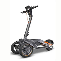 12-inch three-wheel 350w electric scooter shock absorption folding 48v lithium battery three-wheel 25km/h  electric bicycle