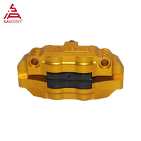 Adelin ADL-14 Hydraulic Brake Calipers Universal 4 Pistons CNC Aluminum Alloy for Motorcycle Brake Calipers