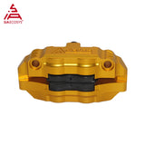 Adelin ADL-14 Hydraulic Brake Calipers Universal 4 Pistons CNC Aluminum Alloy for Motorcycle Brake Calipers