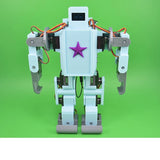 12 DOF Biped Humanoid Robot can Dance Walk Control Open Source Mixly Graphical Programming Voice Robot Toy For Arduino