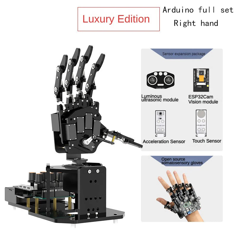 Bionic Arm Arduino STEM For Arduino STM32 Bionic Robot Palm Hand Manipulator Open Source ...