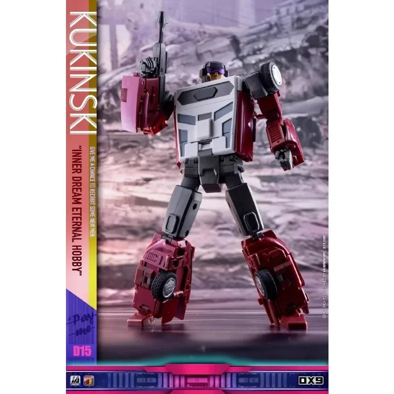 DX9 Menasor Set of 5 Transformation Robot Toy with D13 Breakdown D14 Motormaster D15 Breakdown D16 Wilddriver D17 Dragon Strip